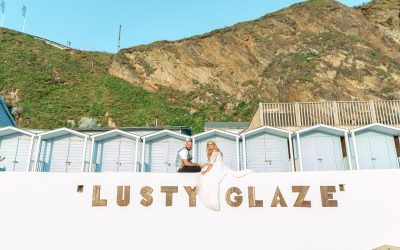 A Jubilee Wedding at Lusty Glaze